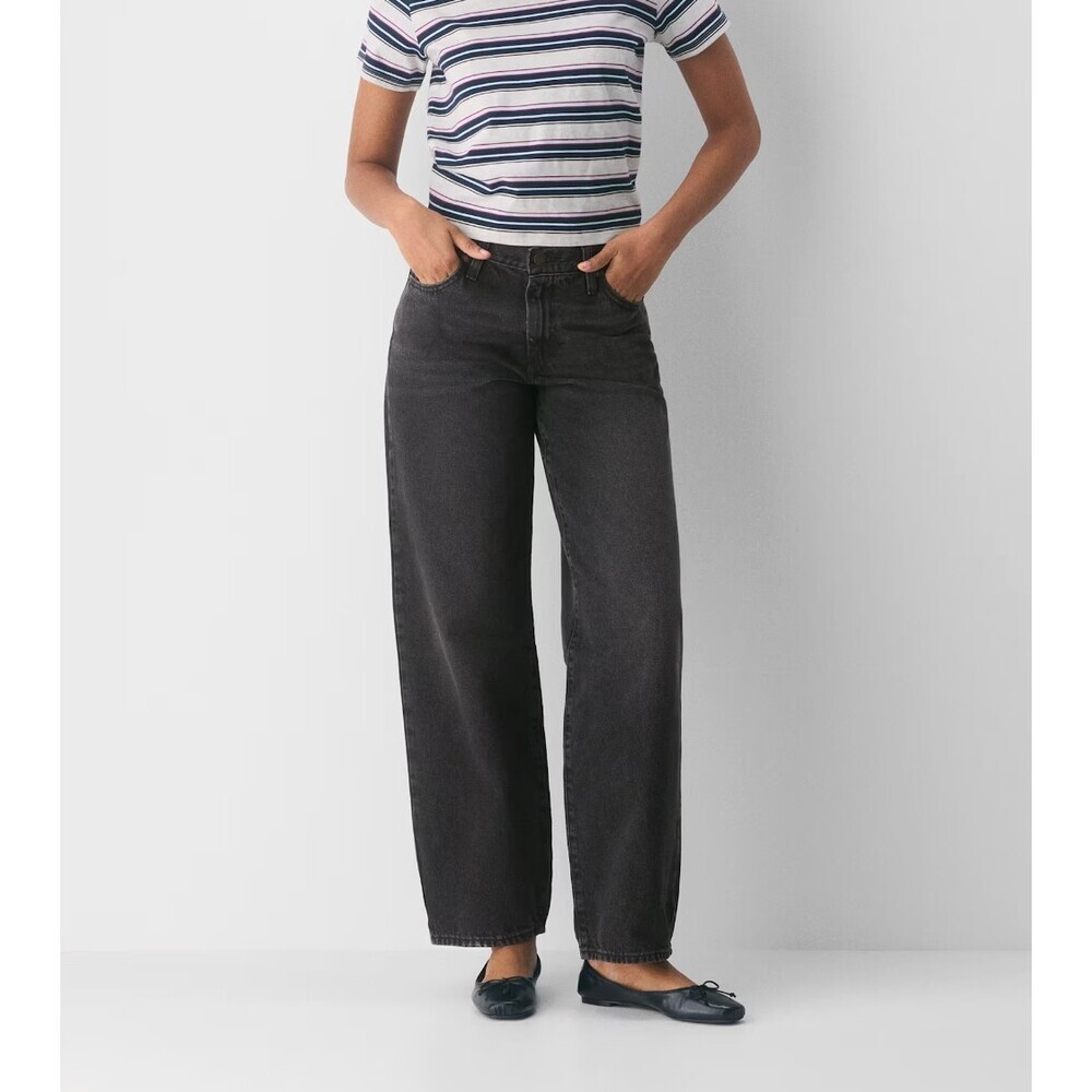 Levi's Baggy Dad Jean in Shrink Up Black Size 26 X 30
